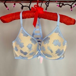 PINK by VS Baby Blue Racerback Bra